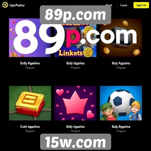 Desempenho do site 89p.com no mercado de jogos
