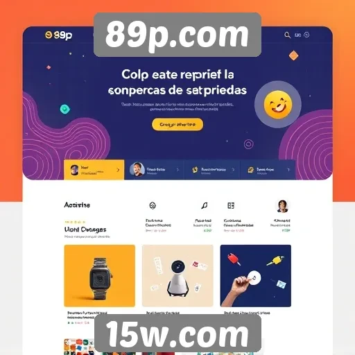Interface do usuário e experiência no 89p.com
